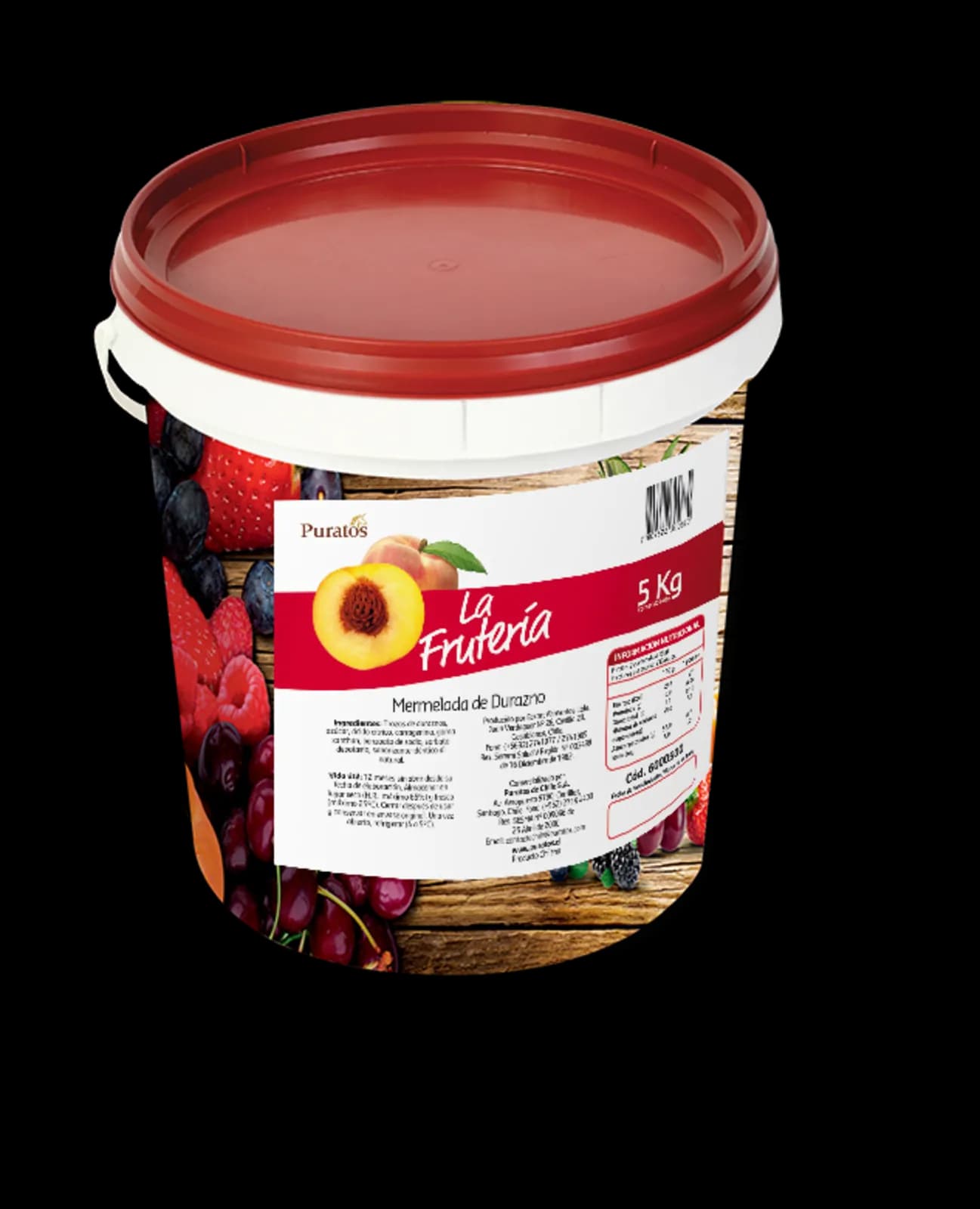 Mermelada La Frutería Balde 5 kg